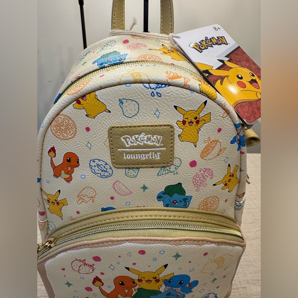 Brand new! Loungefly Cafe Pokémon Backpack RARE! Exclusive! - Picture 2 of 8